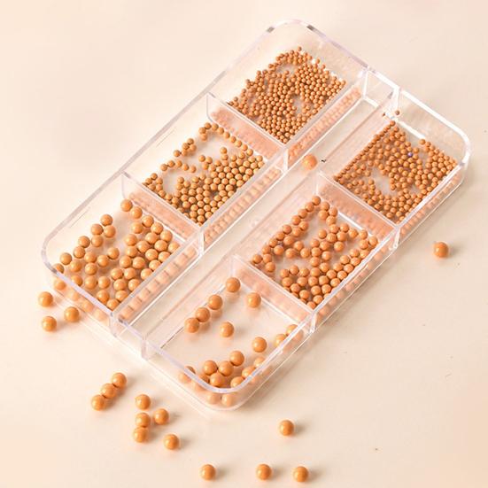 Yousheng 1 Box Nail Art Charm 6 Grids Multi-sizes Assorted Colorful Macaron Color DIY Metal Small Steel Beads Nail Decoration Nail Accessories
Yousheng 1 Box Nail Art Charm 6 Grids Multi-sizes Assorted Colorful Macaron Color DIY Metal Small Steel Beads Nail Decoration Nail Accessories