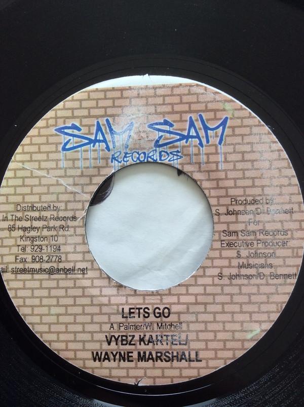 7-дюймовая пластинка VYBZ KARTEL / WAYNE MARSHALL - Lets Go NONE Sam Sam Records 2004 Ямайка Регги, Ска и Даб Б/У
7-дюймовая пластинка VYBZ KARTEL / WAYNE MARSHALL - Lets Go NONE Sam Sam Records 2004 Ямайка Регги, Ска и Даб Б/У
