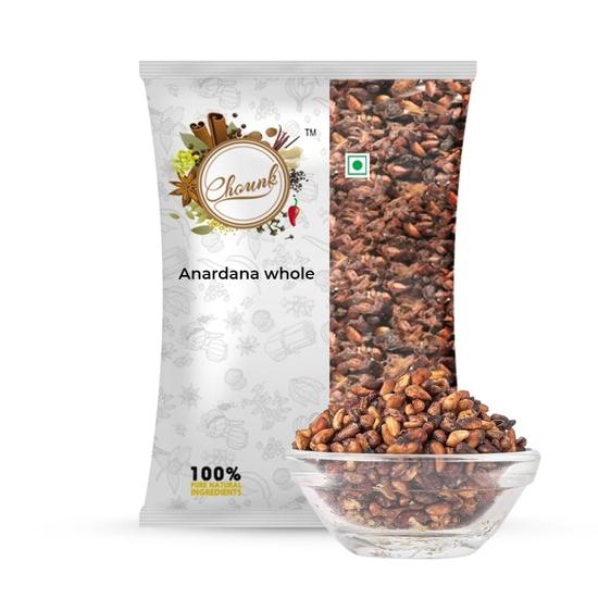 Chounk Pomegranate Seeds, Dried Anardana Whole | Anar Dana |Anardana Seeds | Anar Ke Beej | Whole Spices - 100Gm
Chounk Pomegranate Seeds, Dried Anardana Whole | Anar Dana |Anardana Seeds | Anar Ke Beej | Whole Spices - 100Gm