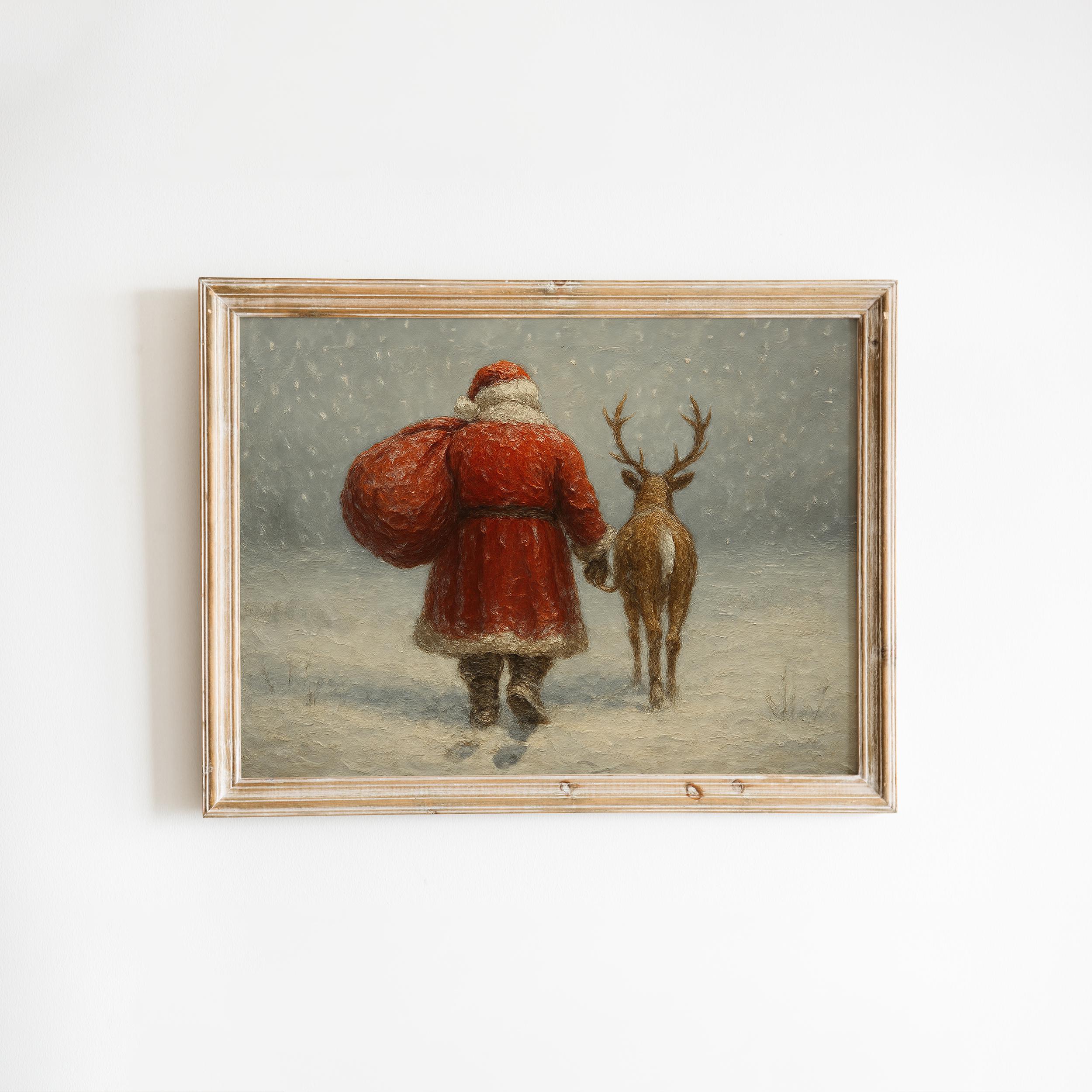 Dreamy Nordic Winter Vintage Christmas Poster Santa Reindeer Holiday Modern Prints Canvas Painting Wall Picture Home Room Decor 21X30CMNo Framed
Dreamy Nordic Winter Vintage Christmas Poster Santa Reindeer Holiday Modern Prints Canvas Painting Wall Picture Home Room Decor 21X30CMNo Framed