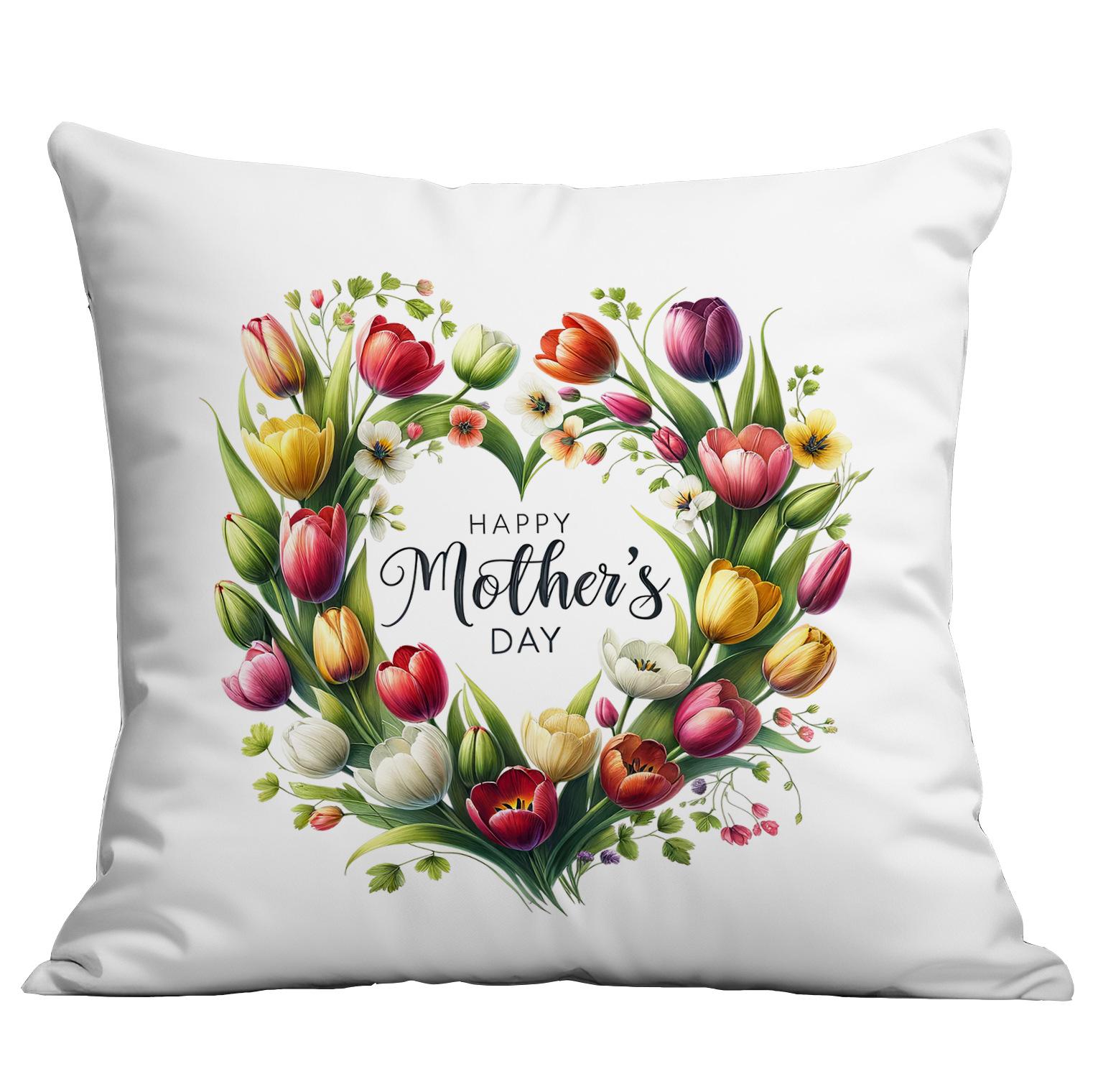 Новый День матери Креативный венок Наволочка с буквой Домашняя диванная подушка Наволочка 45 * 45Cm
Новый День матери Креативный венок Наволочка с буквой Домашняя диванная подушка Наволочка 45 * 45Cm