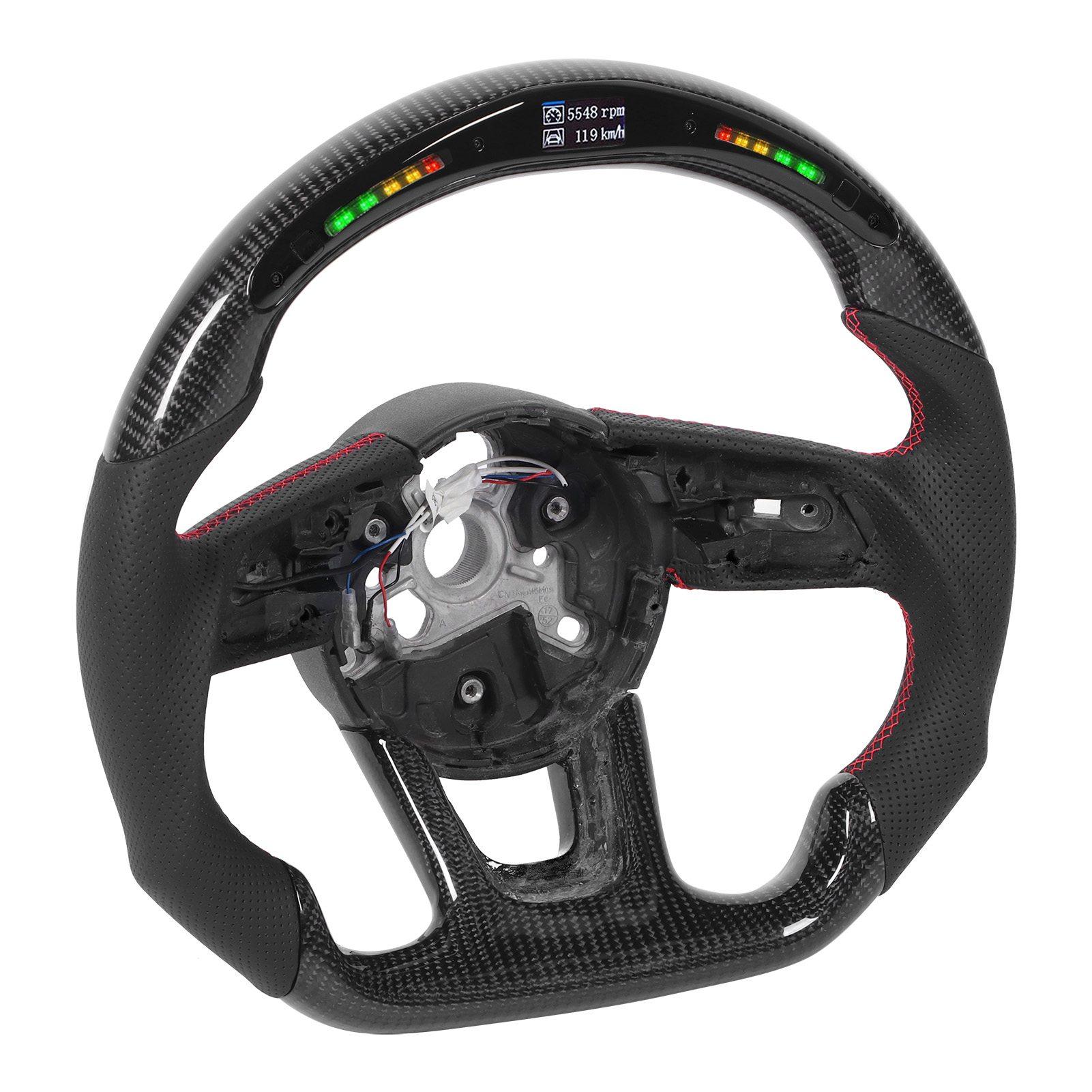 Steering Wheel LED Shift Lights Display Carbon Fiber Fit for B9 S4 S5 RS3 RS4 RS5 2017+
Steering Wheel LED Shift Lights Display Carbon Fiber Fit for B9 S4 S5 RS3 RS4 RS5 2017+