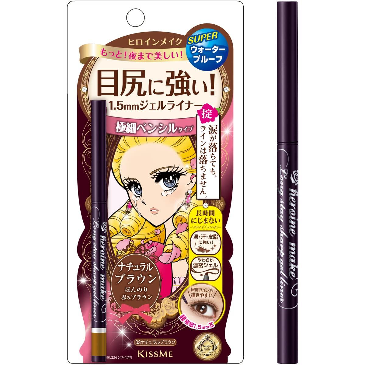 Heroine Make Long Stay Sharp Gel Liner 03 Natural Brown Dense Gel Liner Waterproof Formula 0.07g
Heroine Make Long Stay Sharp Gel Liner 03 Natural Brown Dense Gel Liner Waterproof Formula 0.07g