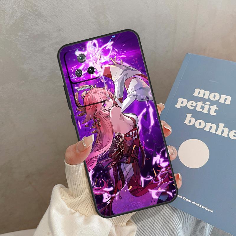 Genshin Impact Yae Miko Case For Xiaomi 15 14 Ultra 13T 14T 15T Pro 17 Pro Max POCO X7 Pro X5 X6 F5 F6 F7 F8 Cover POCO F8 Ultra
Genshin Impact Yae Miko Case For Xiaomi 15 14 Ultra 13T 14T 15T Pro 17 Pro Max POCO X7 Pro X5 X6 F5 F6 F7 F8 Cover POCO F8 Ultra