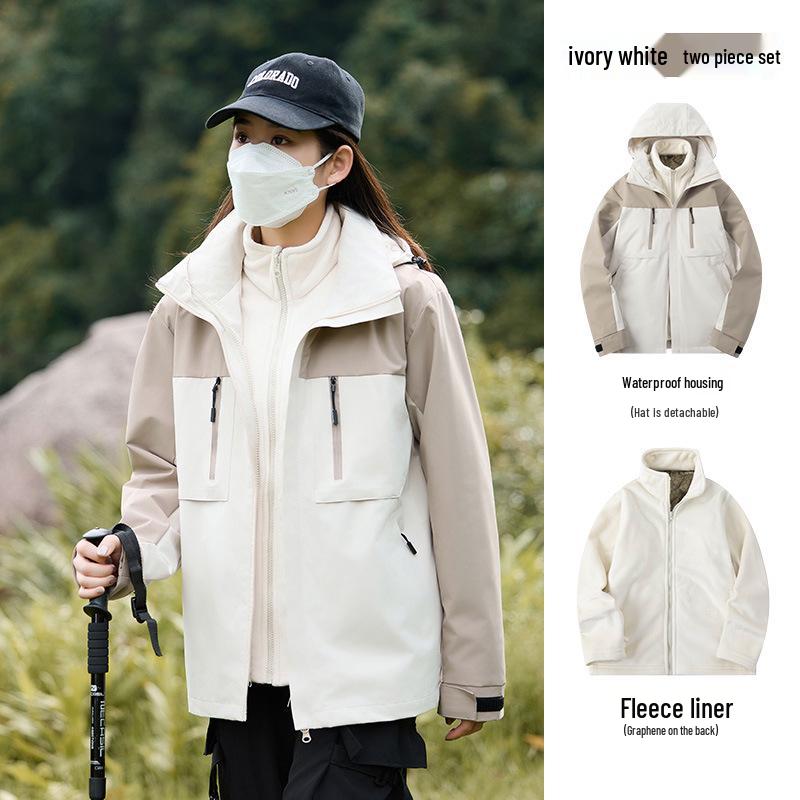 Women s 3-in-1 Windproof Waterproof Hiking and Mountaineering Suit with Men s Print Design Triple Extra Large
Women s 3-in-1 Windproof Waterproof Hiking and Mountaineering Suit with Men s Print Design Triple Extra Large