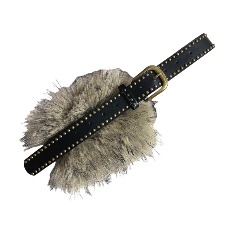 Trendy Fuzzy Textured Waist Belt Practical PU Belt And Metal Clasp Adjutable Length For Fashion Enthusiasts
Trendy Fuzzy Textured Waist Belt Practical PU Belt And Metal Clasp Adjutable Length For Fashion Enthusiasts