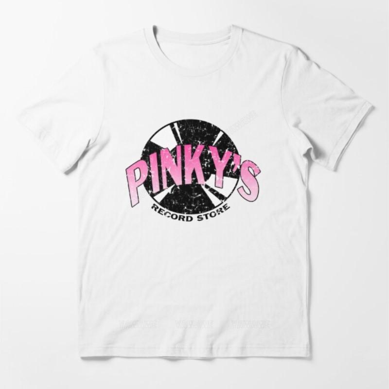 Mens brand fashion tshirt Summer T shirts For Men Pinkys Record Store Essential T Shirt male oneck short sleeve casual tops S
Mens brand fashion tshirt Summer T shirts For Men Pinkys Record Store Essential T Shirt male oneck short sleeve casual tops S