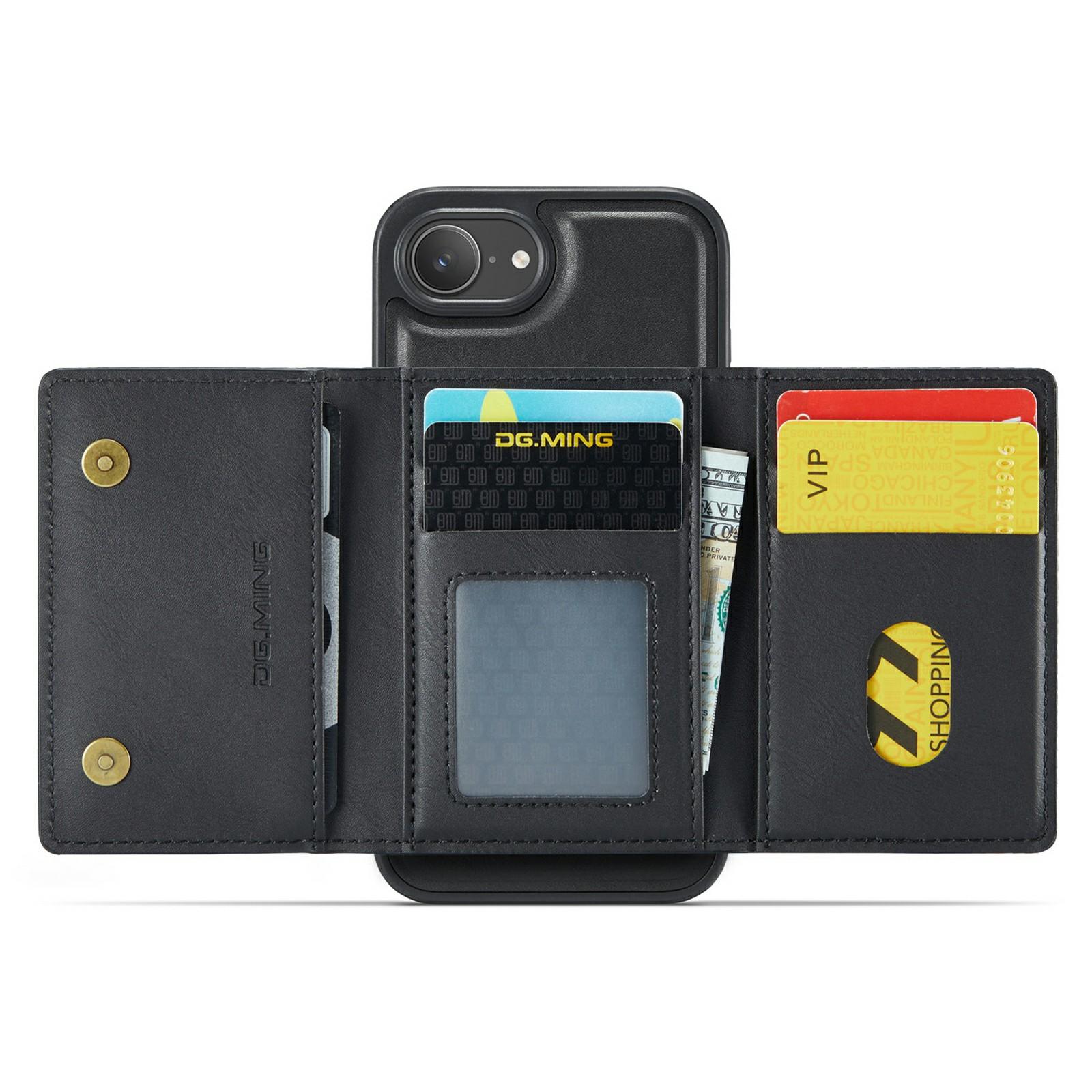 DG.MING M5 Series For iPhone 16e Case Detachable Magnetic Leather Phone Cover with Card Slots Brown
DG.MING M5 Series For iPhone 16e Case Detachable Magnetic Leather Phone Cover with Card Slots Brown