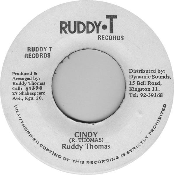 7-дюймовая пластинка RUDDY THOMAS Cindy NONE Ruddy T Records 1986 Ямайка Регги Ска Даб Б/у
7-дюймовая пластинка RUDDY THOMAS Cindy NONE Ruddy T Records 1986 Ямайка Регги Ска Даб Б/у