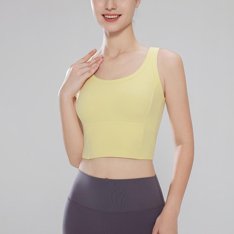 Women s Bare Feeling Yoga Top: Padded, Fixed Straps, Shockproof Sports Bra for Running and Fitness. M/6
Women s Bare Feeling Yoga Top: Padded, Fixed Straps, Shockproof Sports Bra for Running and Fitness. M/6