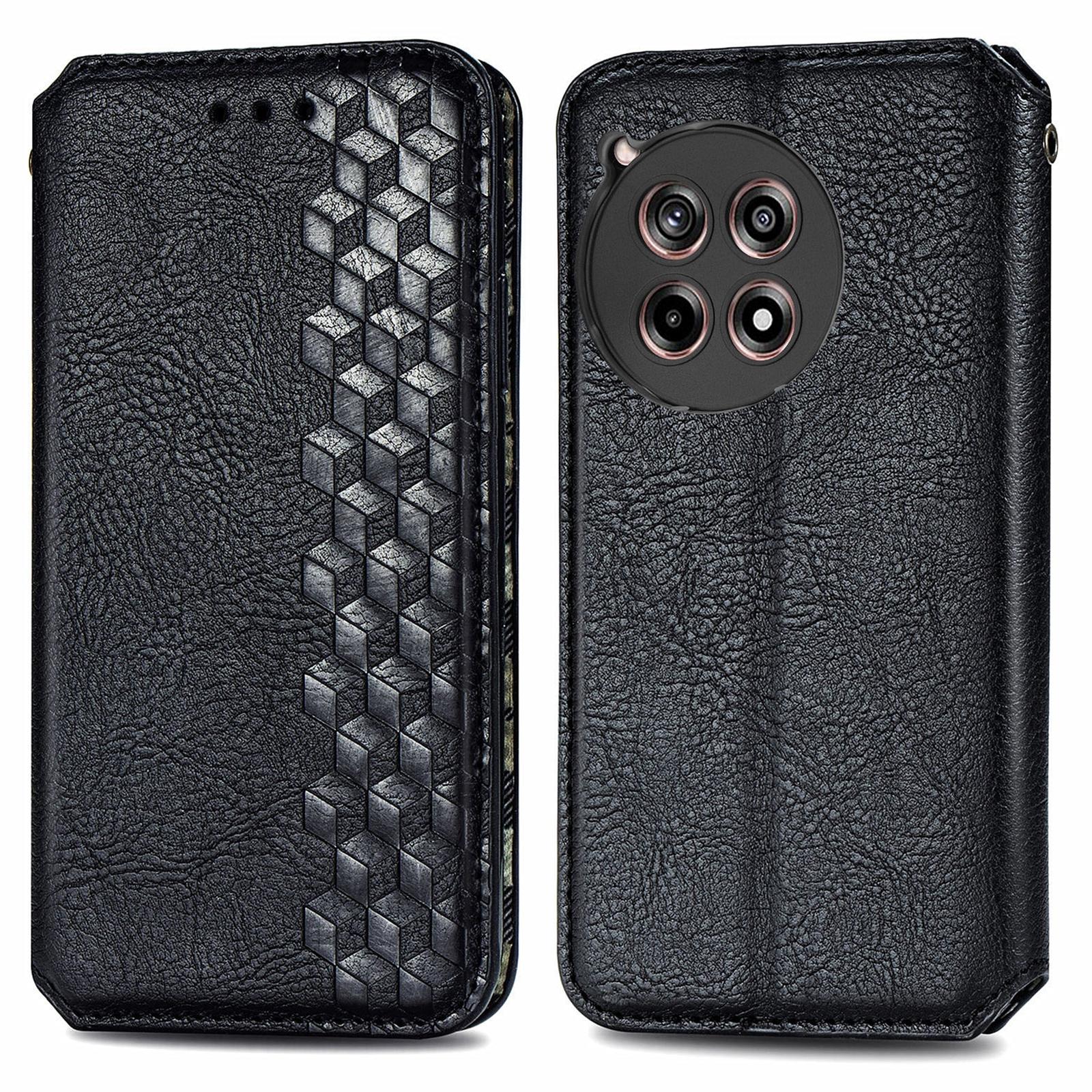 For OnePlus 12R 5G/Ace 3 5G PU Leather Case Rhombus Imprint Wallet Stand Phone Cover Black
For OnePlus 12R 5G/Ace 3 5G PU Leather Case Rhombus Imprint Wallet Stand Phone Cover Black