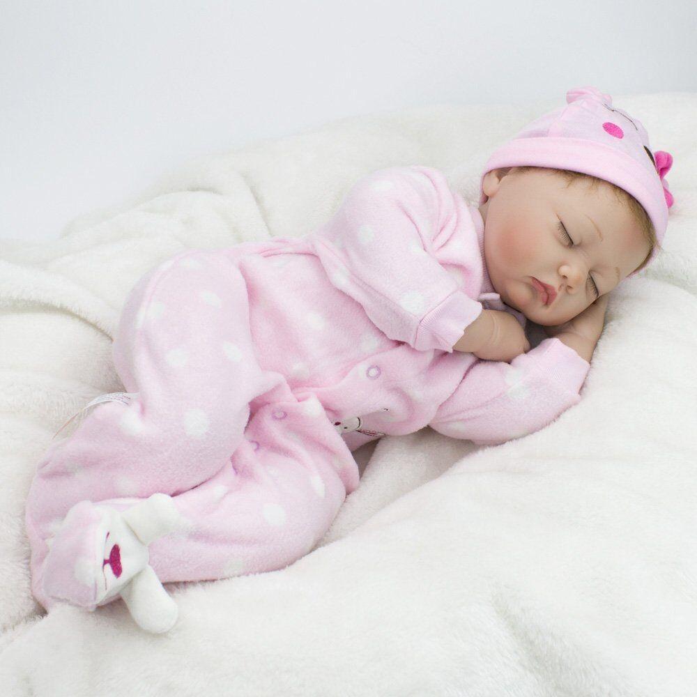 Charming Reborn Dolls Baby Soft Silicone Vinyl Newborn Doll 22 Handmade Realistic Gift
Charming Reborn Dolls Baby Soft Silicone Vinyl Newborn Doll 22 Handmade Realistic Gift