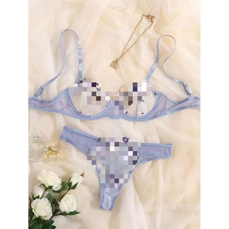 Underwear female sexy ink painting embroidery butterfly lace bra set thin cotton cup big chest small bra XL світло-фіолетового кольору
Underwear female sexy ink painting embroidery butterfly lace bra set thin cotton cup big chest small bra XL світло-фіолетового кольору