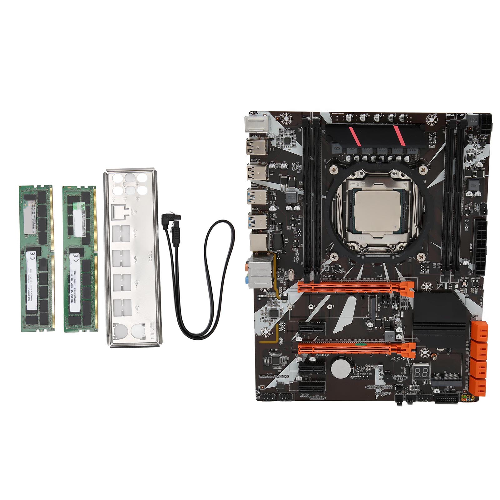 DDR4 Motherboard 4 DDR4 DIMM 2 PCIe X16 Slots 32G Memory USB3.0 USB2.0 Desktop Motherboard for
DDR4 Motherboard 4 DDR4 DIMM 2 PCIe X16 Slots 32G Memory USB3.0 USB2.0 Desktop Motherboard for