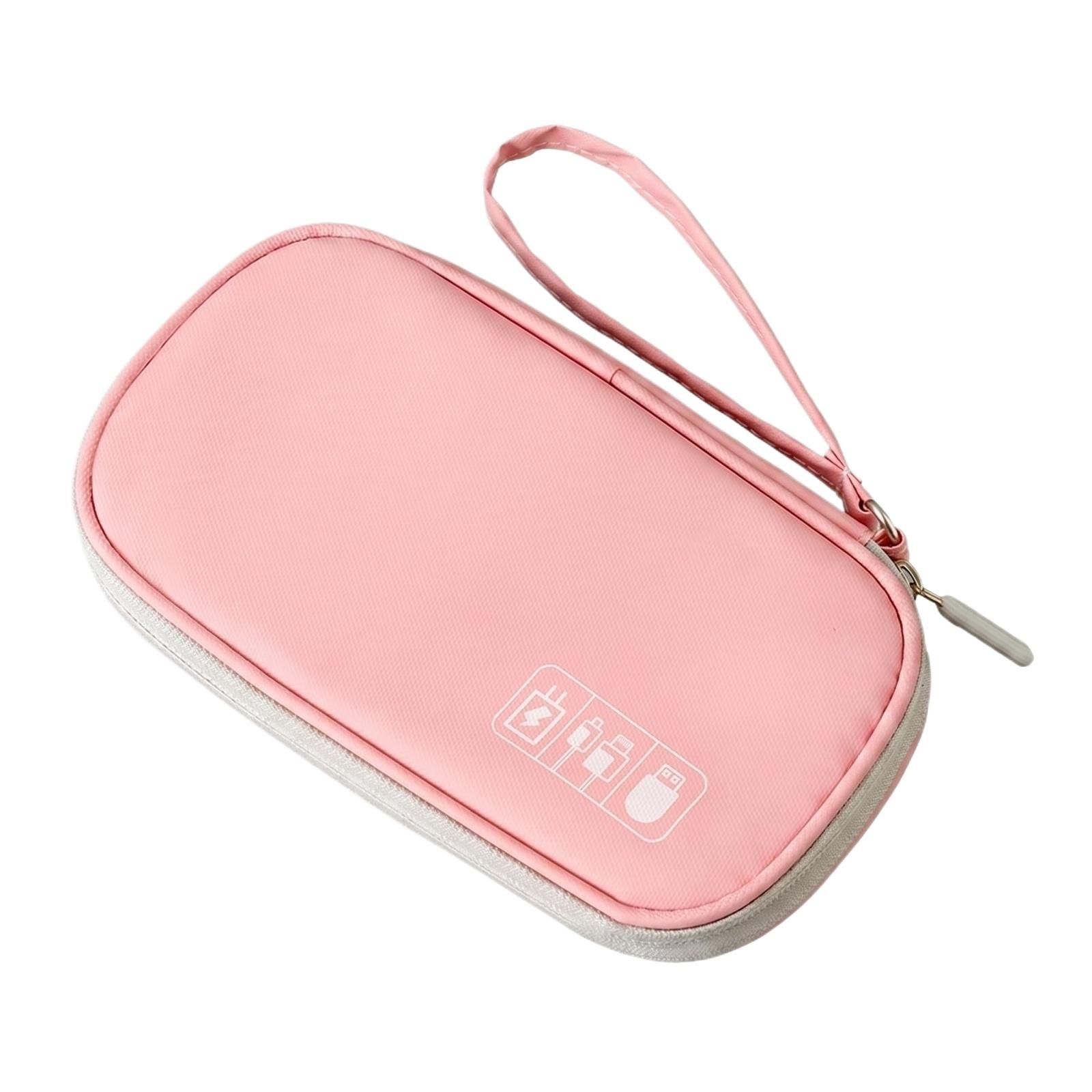 Portable Electronic Accessories Organizer Bag with Zipper Closure for Charging Cables Power Banks Earphones and Small Gadgets Storage Case one size розовый
Portable Electronic Accessories Organizer Bag with Zipper Closure for Charging Cables Power Banks Earphones and Small Gadgets Storage Case one size розовый
