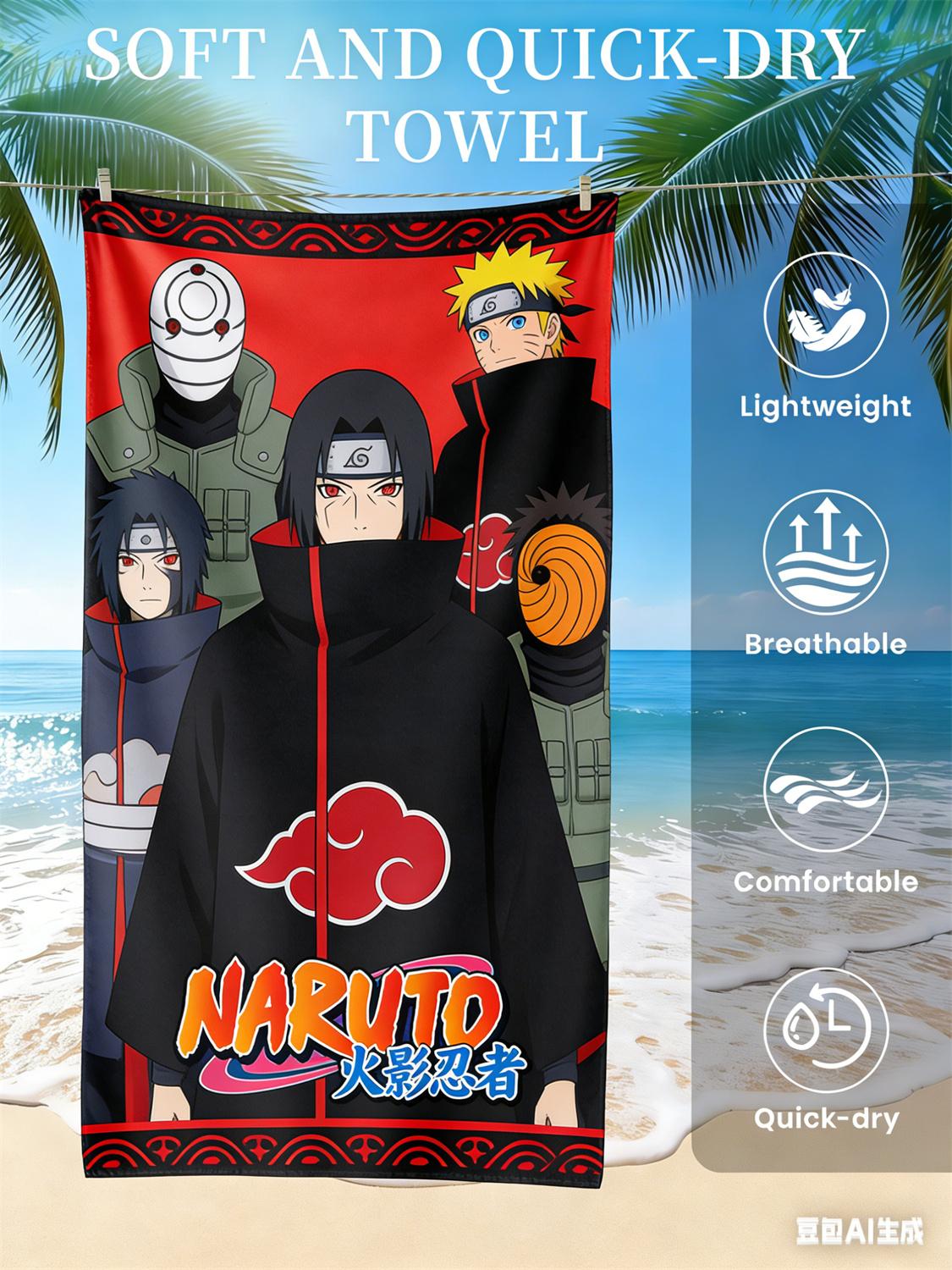 Naruto Beach Towel, Anime Fan Favorite Character Print Quick-Dry Towel for Beach, Pool, Vacation and Anime Enthusiasts W30*H60(CM)
Naruto Beach Towel, Anime Fan Favorite Character Print Quick-Dry Towel for Beach, Pool, Vacation and Anime Enthusiasts W30*H60(CM)