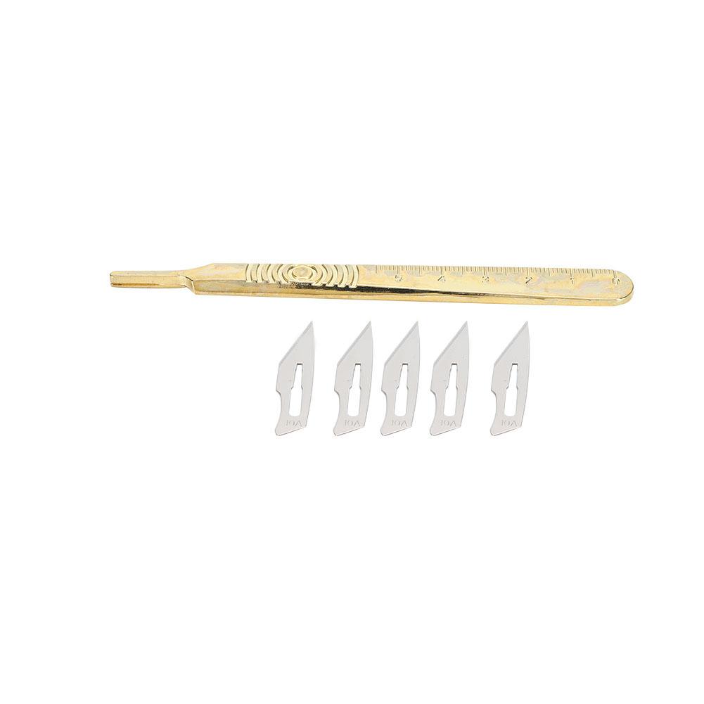 Jewelry Engraving Knife Blades Handle Surgical Scalpel Handle Blades Set (Handle Blade)
Jewelry Engraving Knife Blades Handle Surgical Scalpel Handle Blades Set (Handle Blade)