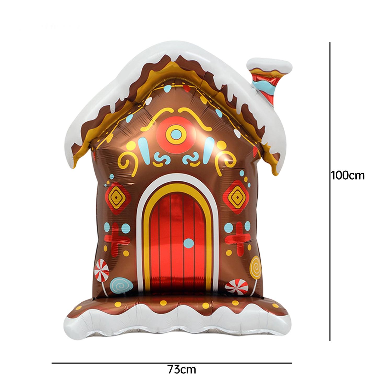 Christmas Foil Balloon Giant Santa Claus Gingerbread Man Decor Balloon Aluminum Foil Balloon For Xmas Party Air Globos Supplies As shown
Christmas Foil Balloon Giant Santa Claus Gingerbread Man Decor Balloon Aluminum Foil Balloon For Xmas Party Air Globos Supplies As shown