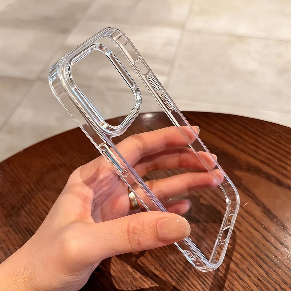 Luxury Transparent Phone Case For iPhone 17 Air 16 15 14 Plus 13 12 11 Pro Max Shockproof HD Clear Hard Acrylic Back Cover iPhone 14 прозорий
Luxury Transparent Phone Case For iPhone 17 Air 16 15 14 Plus 13 12 11 Pro Max Shockproof HD Clear Hard Acrylic Back Cover iPhone 14 прозорий