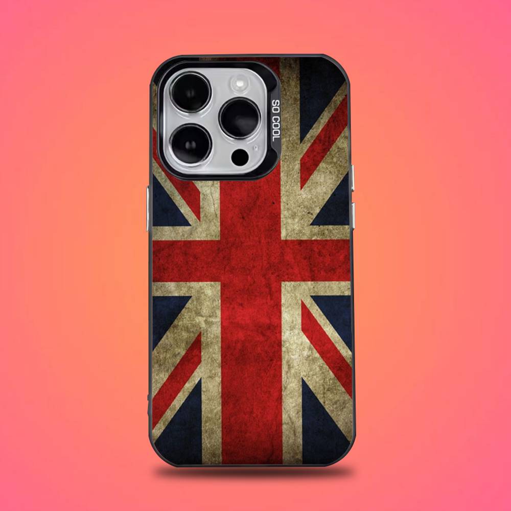 UK Flag Cool Phone Case For iPhone 17,16,15,14,13,12,11,Pro,XS,Max,Plus,Mini,SE4,E Black Matte Shockproof Cover iPhone12
UK Flag Cool Phone Case For iPhone 17,16,15,14,13,12,11,Pro,XS,Max,Plus,Mini,SE4,E Black Matte Shockproof Cover iPhone12