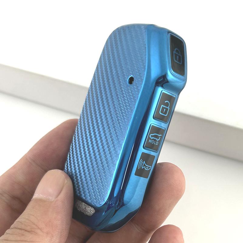 TPU Car Key Fob Case Cover for Kia Sportage 2023 Ray Sorento Soul Telluride Cerato 2020 K5 K8 K3 KX3 KX7 Seltos 2022 Accessories синій
TPU Car Key Fob Case Cover for Kia Sportage 2023 Ray Sorento Soul Telluride Cerato 2020 K5 K8 K3 KX3 KX7 Seltos 2022 Accessories синій