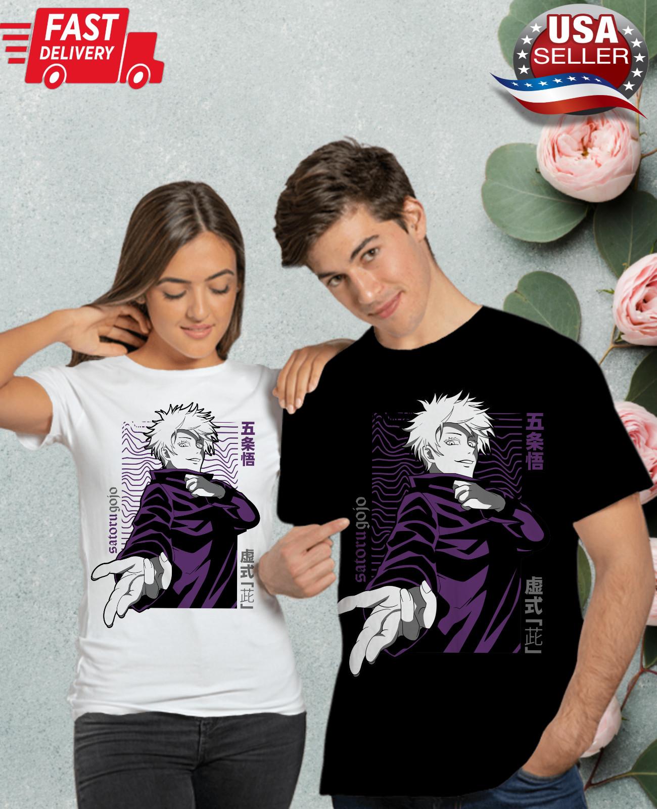 Jujutsu Kaisen T Shirt Mens Womens Tees Top,unisex shirt gift Satoru Gojo,black shirt Classic T-Shirt Mens Womens Tees Top S
Jujutsu Kaisen T Shirt Mens Womens Tees Top,unisex shirt gift Satoru Gojo,black shirt Classic T-Shirt Mens Womens Tees Top S