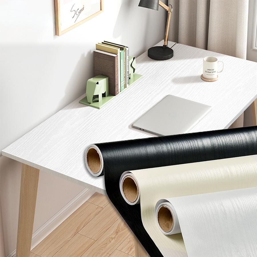 Self-Adhesive Wood Wallpaper White PVC Waterproof Decorative Film Kitchen Cabinet Bedroom Wardrobe Furniture Renovation Stickers 40cmX1m
Self-Adhesive Wood Wallpaper White PVC Waterproof Decorative Film Kitchen Cabinet Bedroom Wardrobe Furniture Renovation Stickers 40cmX1m