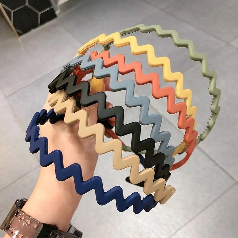 New Fashion Scrub Non-Slip Resin Headband Solid Color Wave Hair Band Girls for Women s Hair Accessories Hoop Hairband
New Fashion Scrub Non-Slip Resin Headband Solid Color Wave Hair Band Girls for Women s Hair Accessories Hoop Hairband