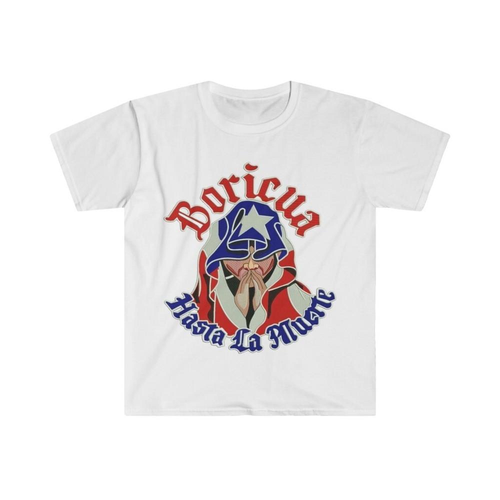Soft Cotton T-Shirt. Boricua Hasta La Muerte. Puerto Rico 4XL
Soft Cotton T-Shirt. Boricua Hasta La Muerte. Puerto Rico 4XL