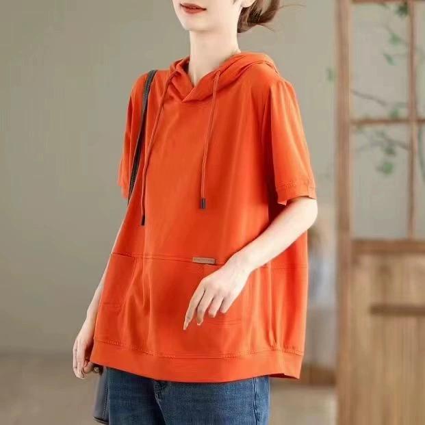 Dimanaf 2024 Женская футболка шляпа Базовый женский однотонный O-образный вырез хлопковый свободный короткий рукав топы и футболки One Size
Dimanaf 2024 Женская футболка шляпа Базовый женский однотонный O-образный вырез хлопковый свободный короткий рукав топы и футболки One Size