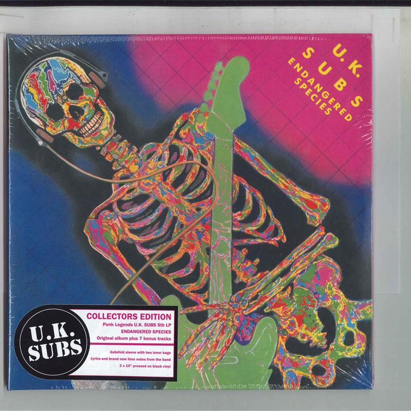 10inch Record UK SUBS - Endangered Species UKSUBSDEM005 Demon Records 2020 Europe Rock
10inch Record UK SUBS - Endangered Species UKSUBSDEM005 Demon Records 2020 Europe Rock