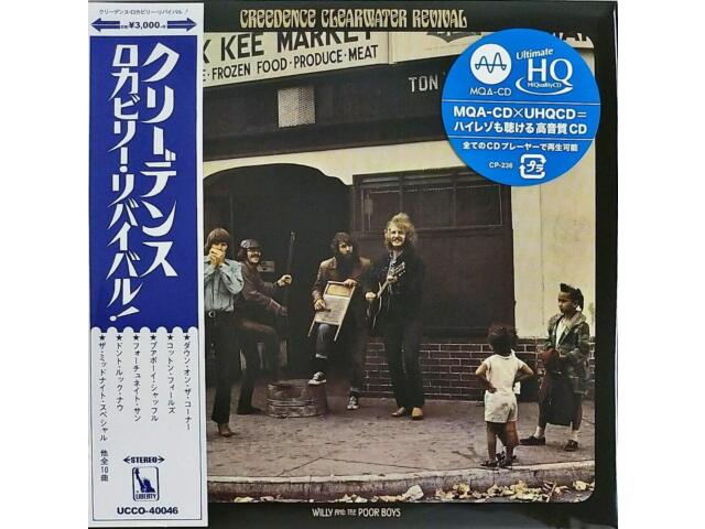 CCR Willy And The Poor Boys ЯПОНИЯ MQA UHQ MINI LP CD Аудио высокого разрешения UCCO-40046 НОВЫЙ
CCR Willy And The Poor Boys ЯПОНИЯ MQA UHQ MINI LP CD Аудио высокого разрешения UCCO-40046 НОВЫЙ