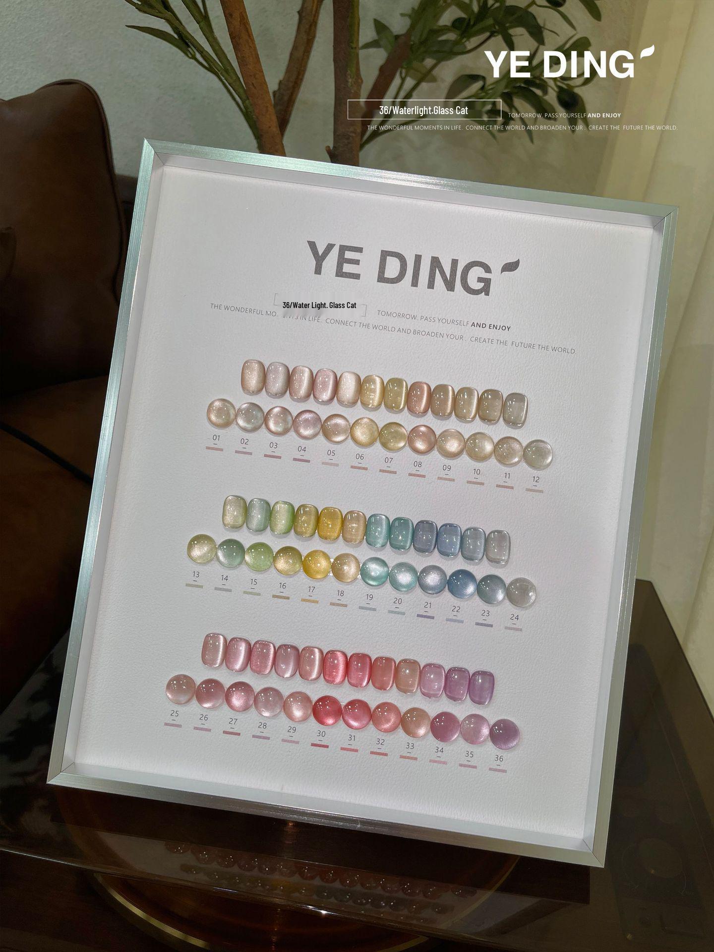 Набор гель-лаков для ногтей Yecho Moonlight Porcelain White Cat Eye - 36 цветов
Набор гель-лаков для ногтей Yecho Moonlight Porcelain White Cat Eye - 36 цветов