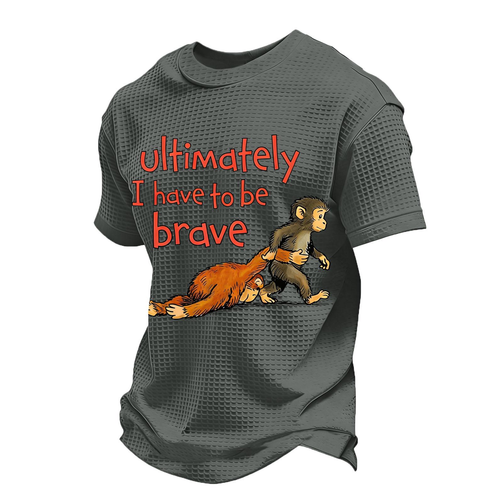 Мужская повседневная легкая дышащая футболка с круглым вырезом и коротким рукавом M
Мужская повседневная легкая дышащая футболка с круглым вырезом и коротким рукавом M