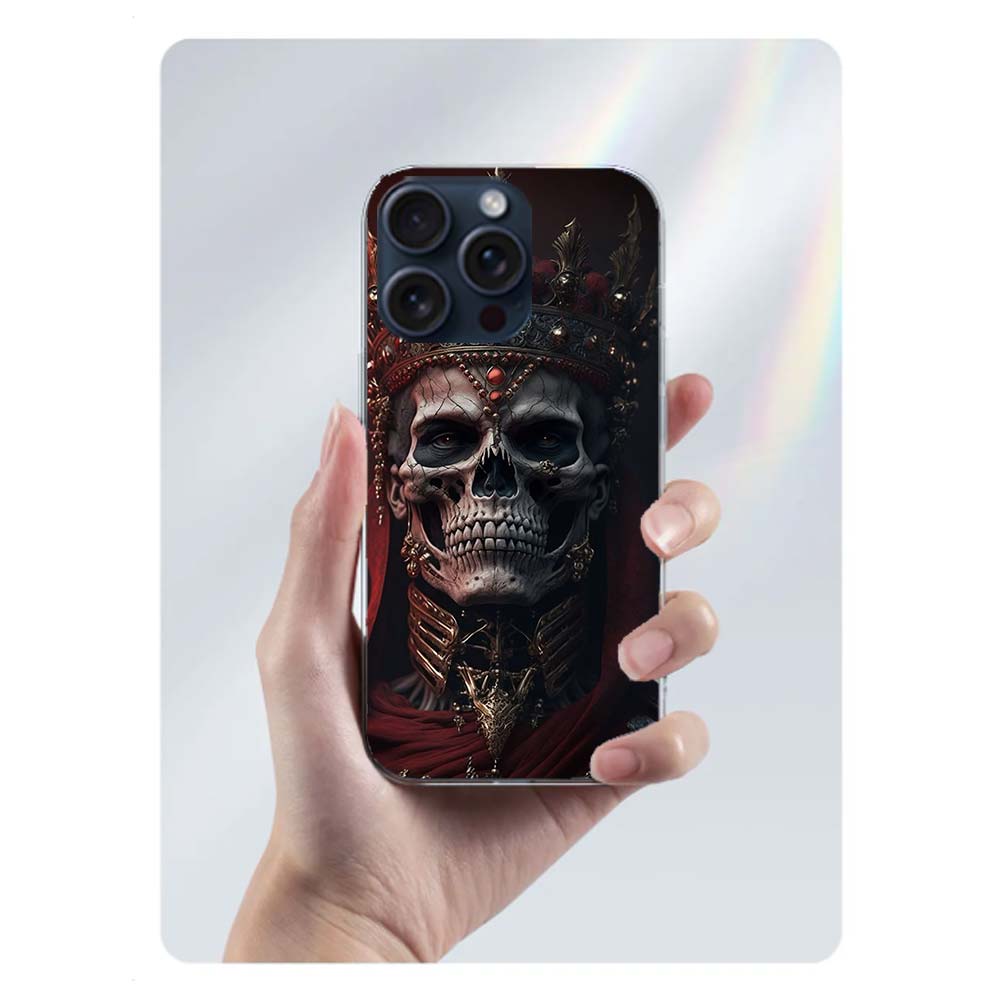 Crown Skeleton Emperor Clear Phone Case For Iphone 17 Air 16 Pro Max 15 Pro 14 Plus 17E 16E 11 13 12 Mini Cover Cases Fundas Cel iPhone 12 (12 Pro)
Crown Skeleton Emperor Clear Phone Case For Iphone 17 Air 16 Pro Max 15 Pro 14 Plus 17E 16E 11 13 12 Mini Cover Cases Fundas Cel iPhone 12 (12 Pro)