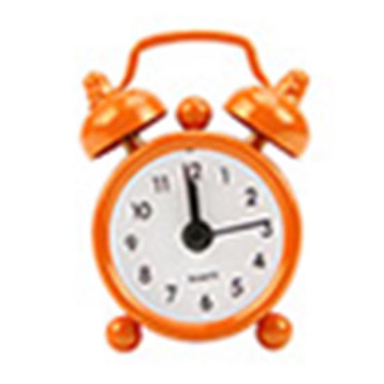 Аналоговый мини будильник оранжевый
Аналоговый мини будильник оранжевый