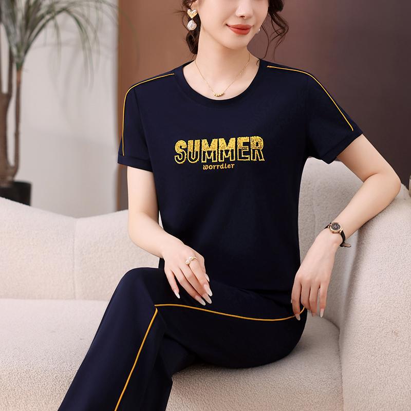 2026 Women s Loose Slimming Short Sleeve Straight Leg Pants Suit - Versatile Two-Piece Set L (100-110 jin) королевский синий
2026 Women s Loose Slimming Short Sleeve Straight Leg Pants Suit - Versatile Two-Piece Set L (100-110 jin) королевский синий