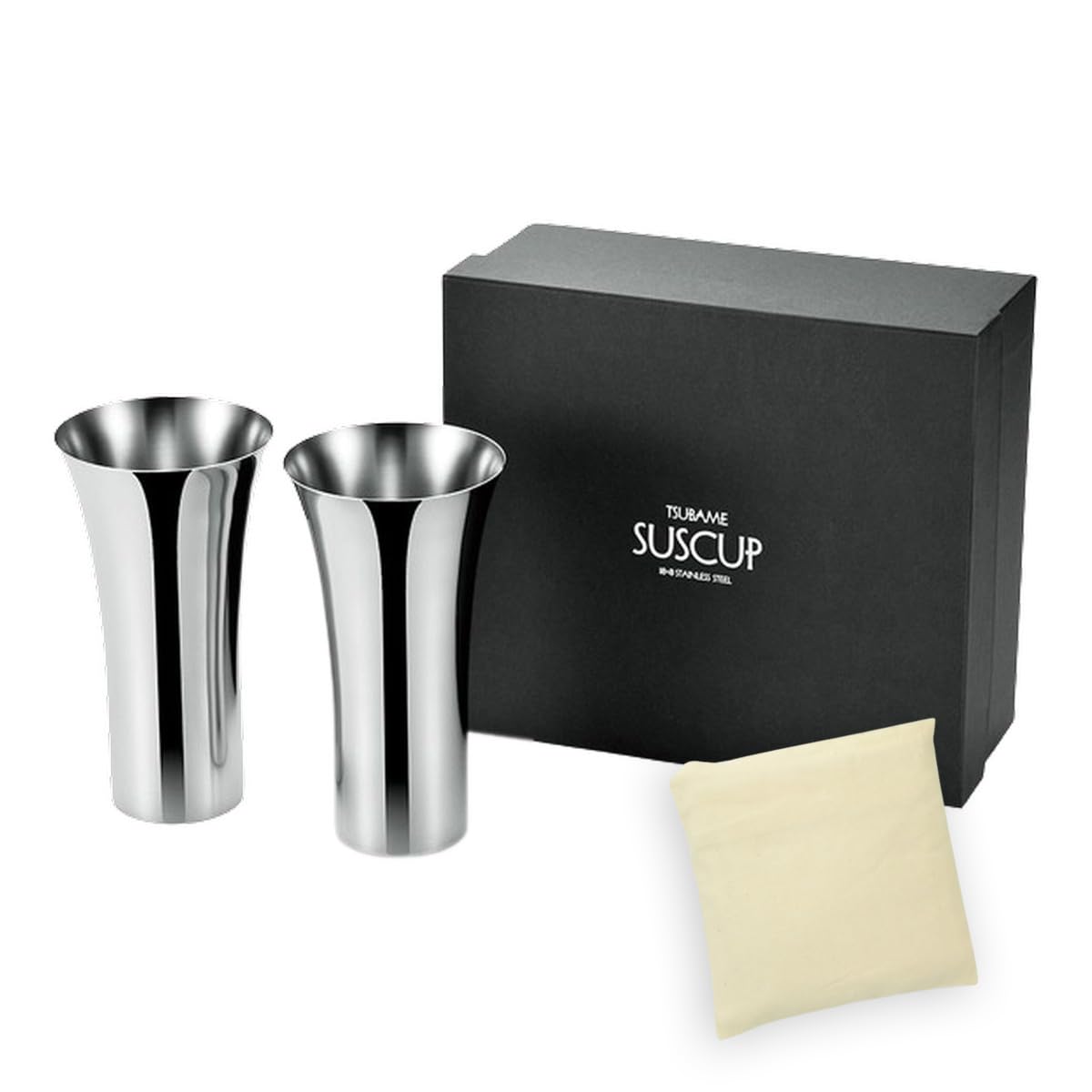 Beer Glasses and Cups Set of 2 380ml Made in Japan with Eco Bag Made in J-kitchens (Set Vietnam)
Beer Glasses and Cups Set of 2 380ml Made in Japan with Eco Bag Made in J-kitchens (Set Vietnam)