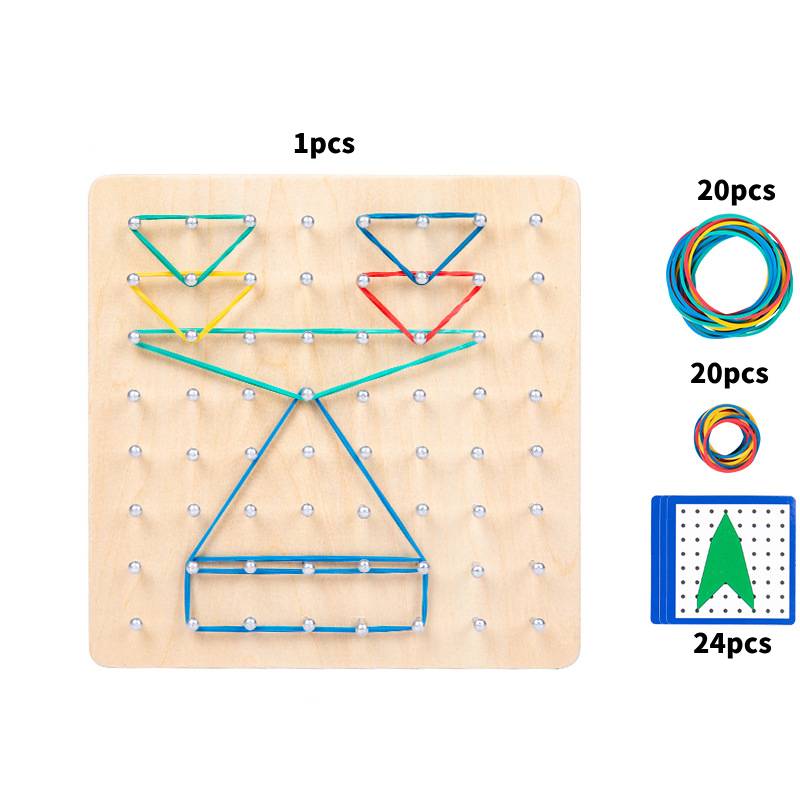 Early Creative Education Parenting Toy Pegboard Thinking Exercise Geometry Gift 14.5*14.5*2cm/5.71*5.71*0.79in
Early Creative Education Parenting Toy Pegboard Thinking Exercise Geometry Gift 14.5*14.5*2cm/5.71*5.71*0.79in