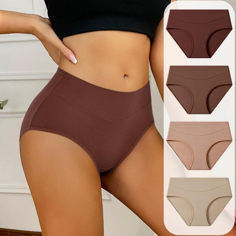 4Pcs Sexy Women s Panties High Waist Underwear Breathable Cotton Girls Underpants Plus Size Solid Panty Slimming Female Briefs S різнокольоровий
4Pcs Sexy Women s Panties High Waist Underwear Breathable Cotton Girls Underpants Plus Size Solid Panty Slimming Female Briefs S різнокольоровий