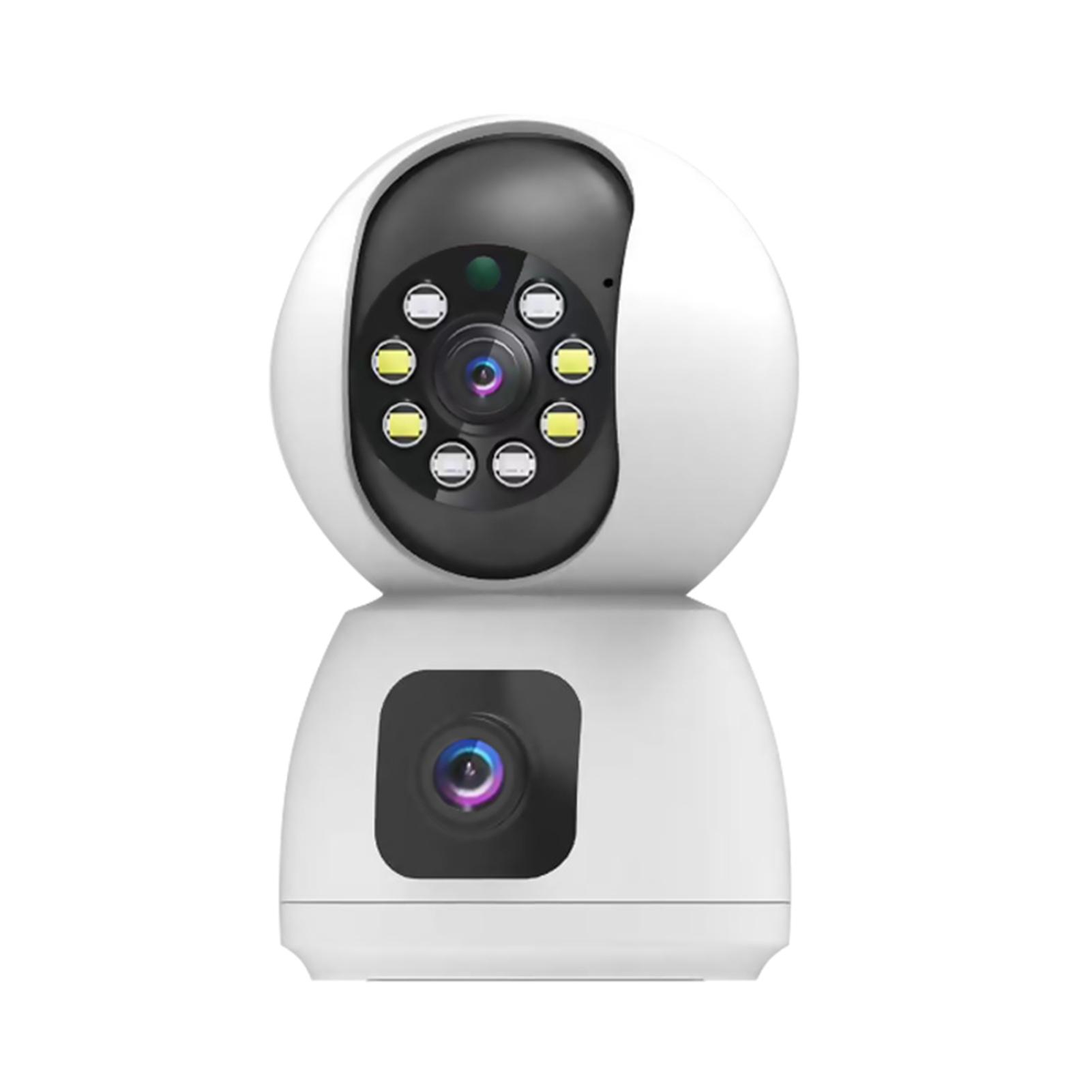 Подвійний об єктив Wi-Fi Smart Camera 1080p Outdoor Indoor Intercom Care Monitor білий
Подвійний об єктив Wi-Fi Smart Camera 1080p Outdoor Indoor Intercom Care Monitor білий