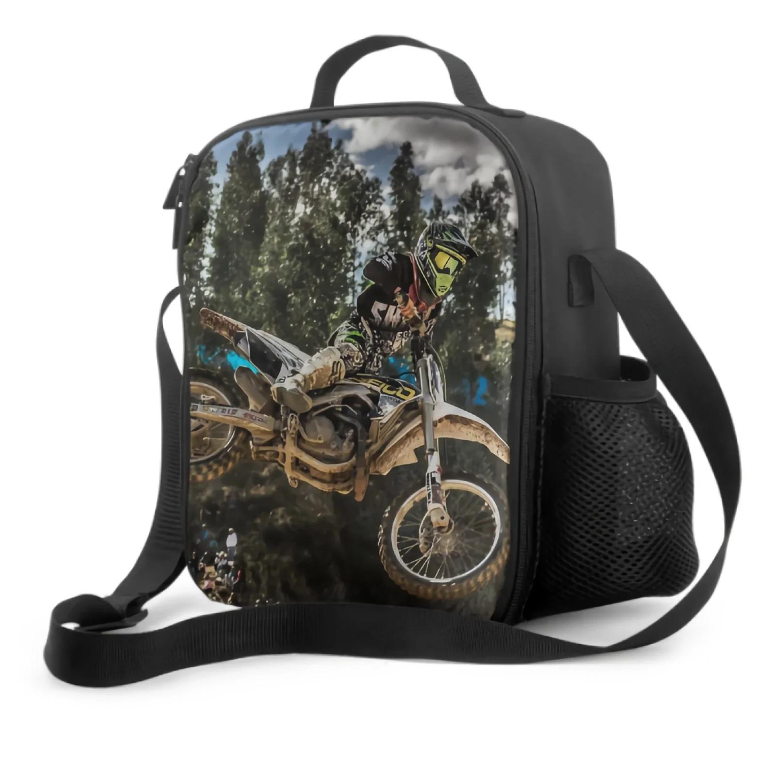 Jumping Motocross Rider Lunch Box Insulated Meal Bag Exciting Motorcycle Race Lunch Bag Food Container for School Travel Picnic 26.5x20x11.5CM бежевий
Jumping Motocross Rider Lunch Box Insulated Meal Bag Exciting Motorcycle Race Lunch Bag Food Container for School Travel Picnic 26.5x20x11.5CM бежевий