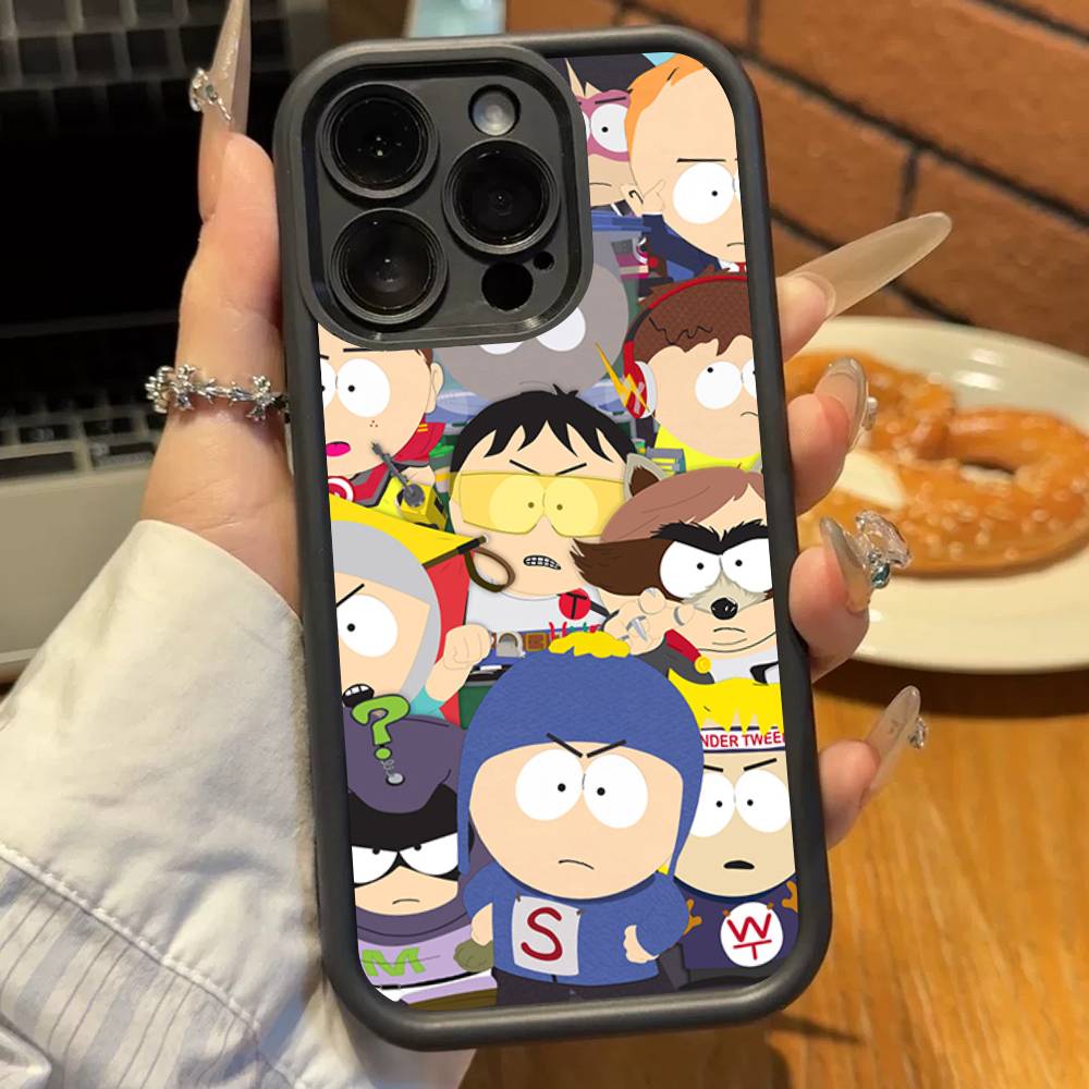 Cartoon S-South P-Park Phone Case For iPhone 11 12 13 14 15 16 17 Pro Max Shockproof Soft TPU Back Cover iPhone 17 pro
Cartoon S-South P-Park Phone Case For iPhone 11 12 13 14 15 16 17 Pro Max Shockproof Soft TPU Back Cover iPhone 17 pro