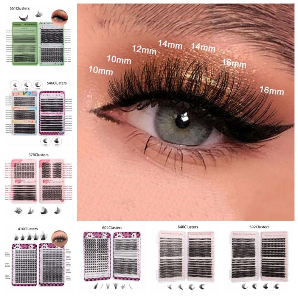 Lashes Extension Fluffy False Eyelashes Makeup Segmented Eyelashes Bundles Women/Girls 604Clusters Style05
Lashes Extension Fluffy False Eyelashes Makeup Segmented Eyelashes Bundles Women/Girls 604Clusters Style05
