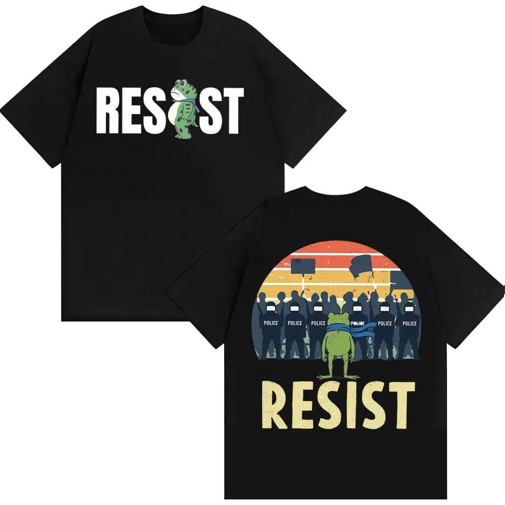 Portland Frog Protest Anti ICE Resist Funny Meme T Shirt Unisex Trend High Street T-shirts Casual Comfort Cotton T-shirt M
Portland Frog Protest Anti ICE Resist Funny Meme T Shirt Unisex Trend High Street T-shirts Casual Comfort Cotton T-shirt M