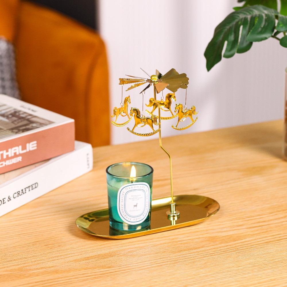 Gold/Silver Rotating Tea Light Holder Stainless Steel Rotating Candlesticks Night Silver elk
Gold/Silver Rotating Tea Light Holder Stainless Steel Rotating Candlesticks Night Silver elk