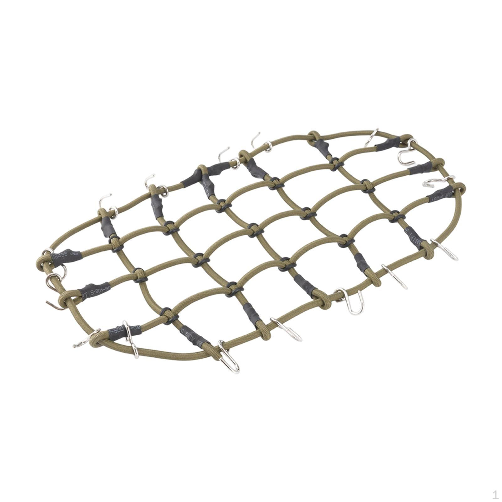 Decorative Luggage Net for RC Car, Roof Rack, Elastic And Very Realistic 1/12 to 4/12 Scales. зелений
Decorative Luggage Net for RC Car, Roof Rack, Elastic And Very Realistic 1/12 to 4/12 Scales. зелений