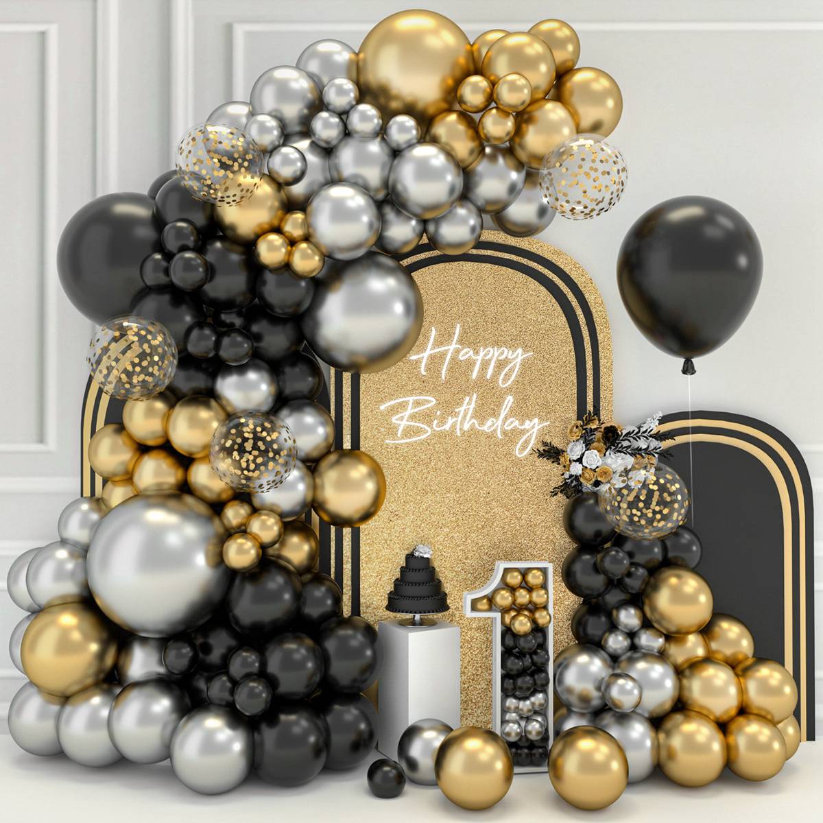 Black Gold Balloon Garland Arch Kit Wedding Birthday Party Decorarion Graduation Party Supplies Globos Confetti Latex Ballons
Black Gold Balloon Garland Arch Kit Wedding Birthday Party Decorarion Graduation Party Supplies Globos Confetti Latex Ballons