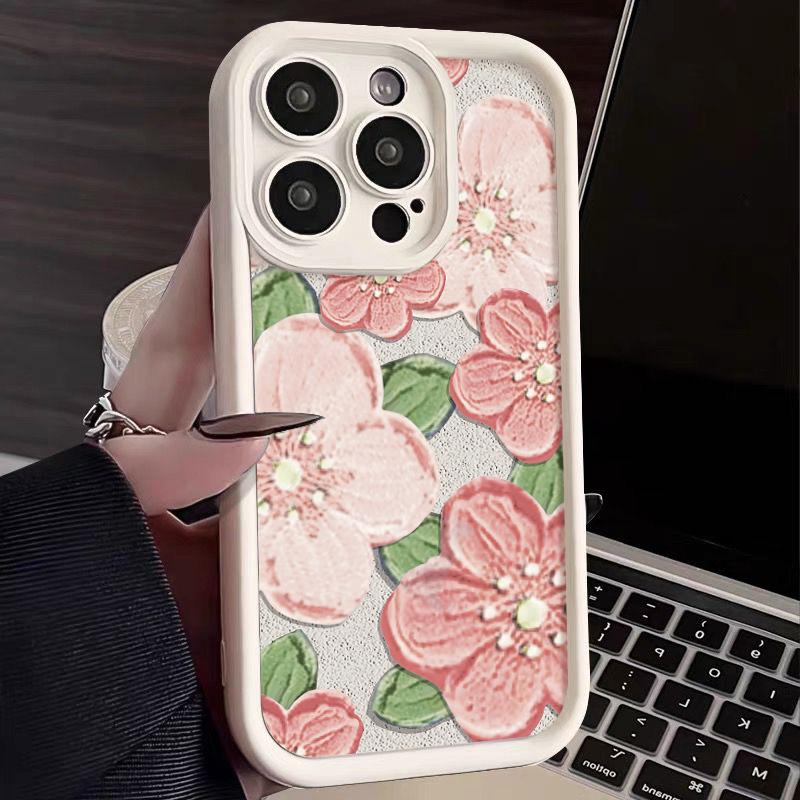 Красочный чехол с масляной живописью и рельефными цветами для Iphone 15 14 13 Pro Max 12 11 Xr, противоударный чехол из ТПУ, мягкий чехол для телефона iPhone 15 розовый
Красочный чехол с масляной живописью и рельефными цветами для Iphone 15 14 13 Pro Max 12 11 Xr, противоударный чехол из ТПУ, мягкий чехол для телефона iPhone 15 розовый