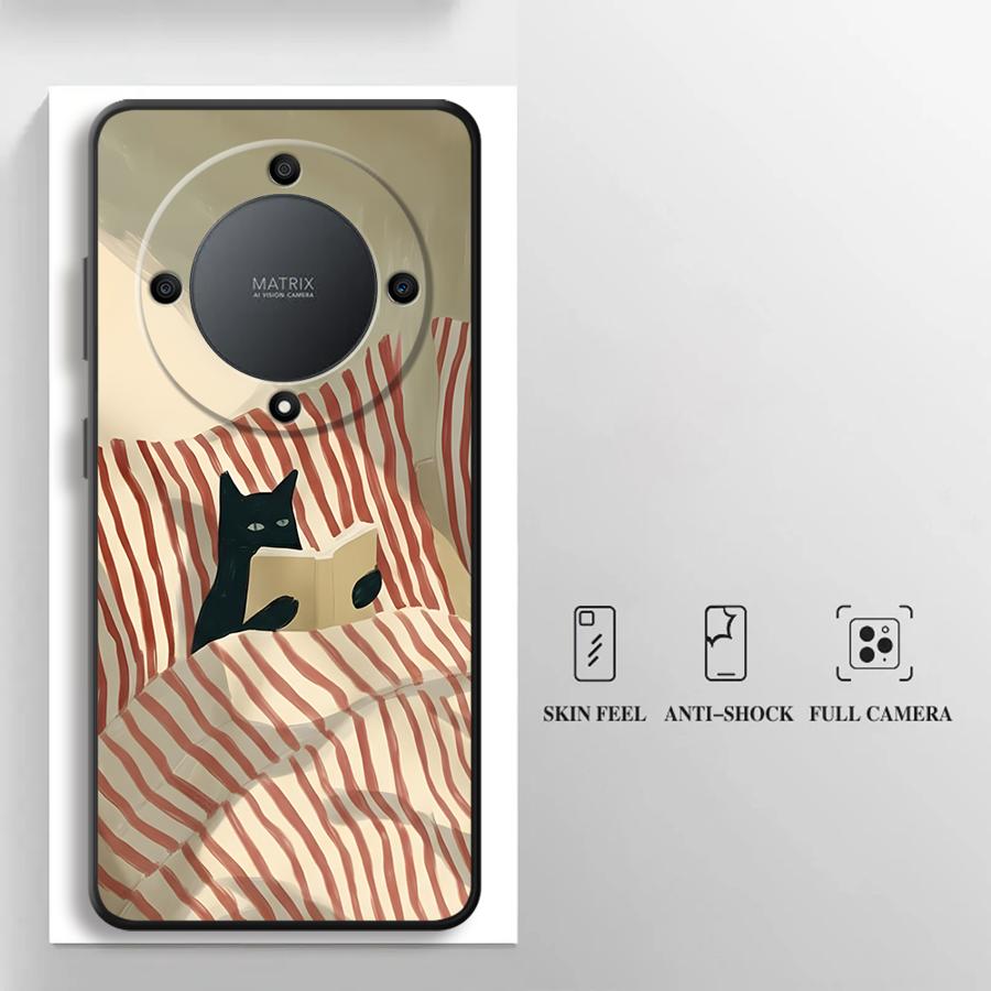 Funda Phone Cover Case for Honor Magic5Lite 8X X7 X5b X6 X8 200 400 Lite 70 X9a 90 Cartoon Grid Cat Honor X6a
Funda Phone Cover Case for Honor Magic5Lite 8X X7 X5b X6 X8 200 400 Lite 70 X9a 90 Cartoon Grid Cat Honor X6a